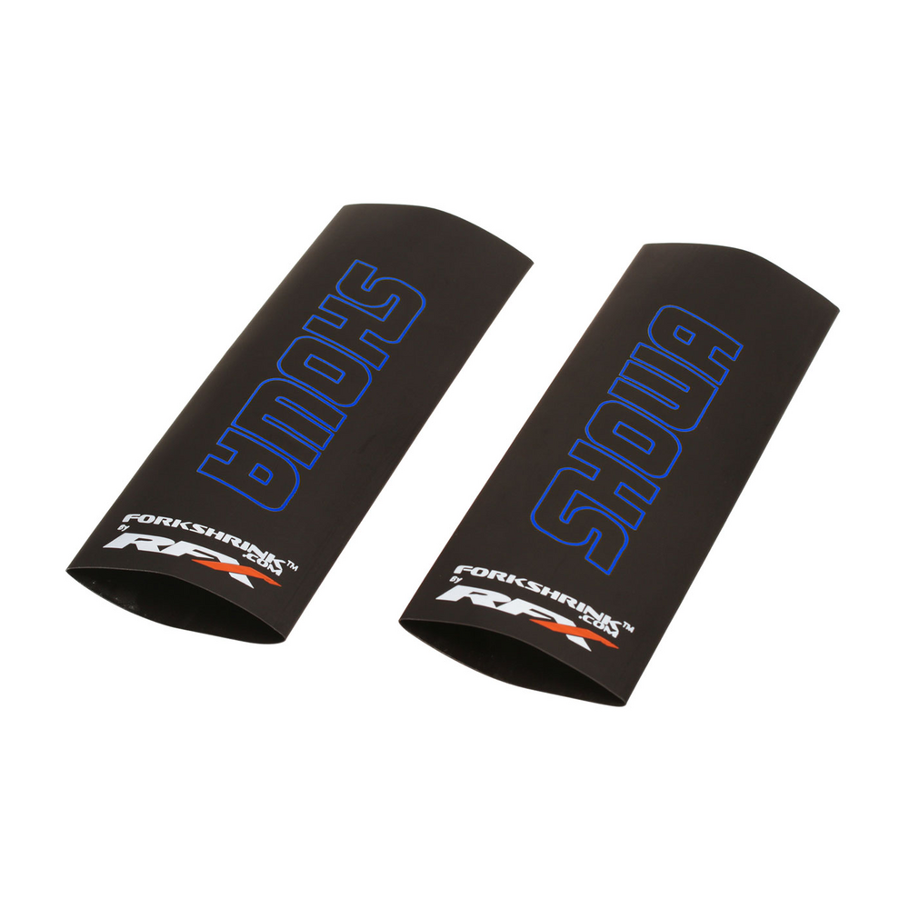 UPPER FORK GUARD BLUE SHOWA
