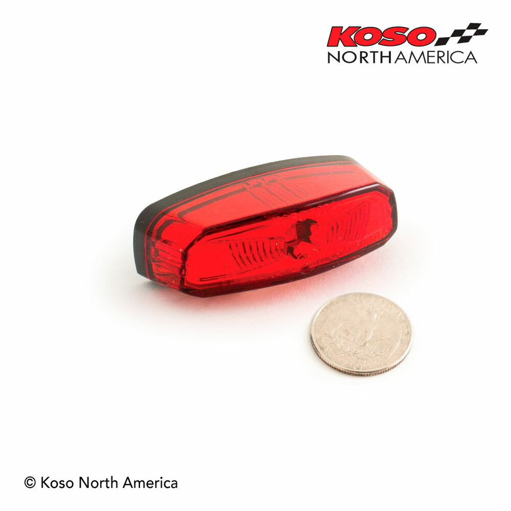 KOSO LED TAILLIGHT RED LENS