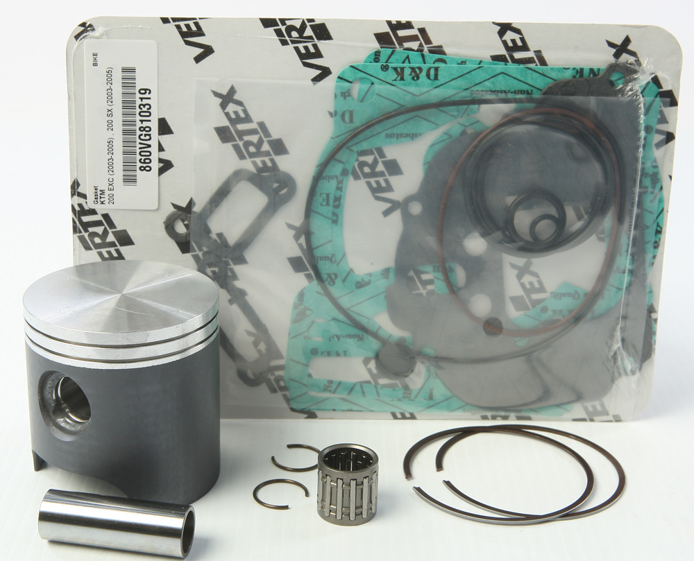 Vertex Cast 2-Stroke Piston Kit KTM 200cc 2003-2016