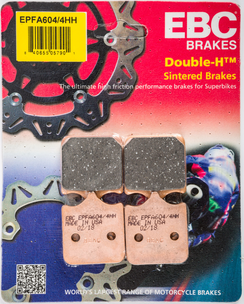 EBC BRAKE PADS EPFA604/4HH EXTREME PRO EPFA SERIES