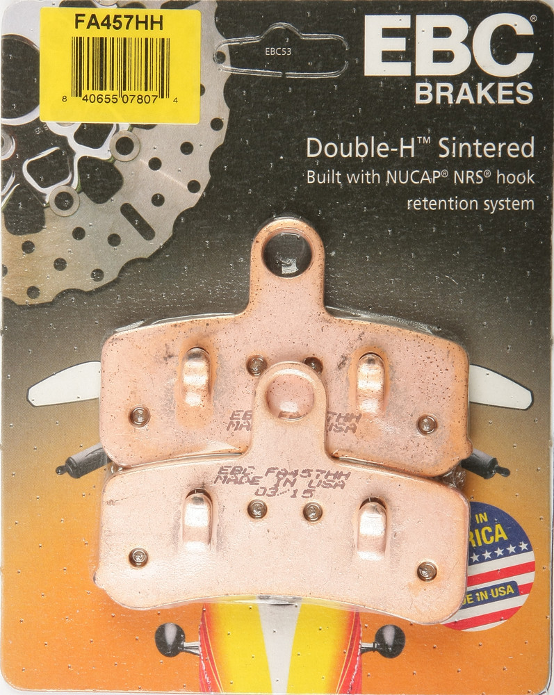 EBC FA457HH Sintered Front Brake Pads  For Harley Dyna / Softail 2008-2017