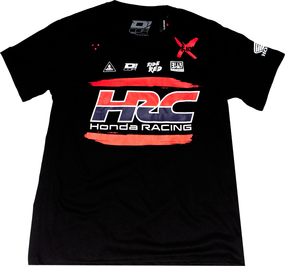 D-Cor Honda HRC Factory T-shirt — Black