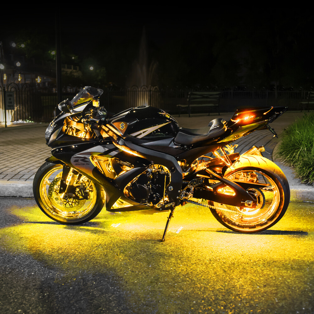 XK GLOW AMBER LED STRIP 10PC KIT