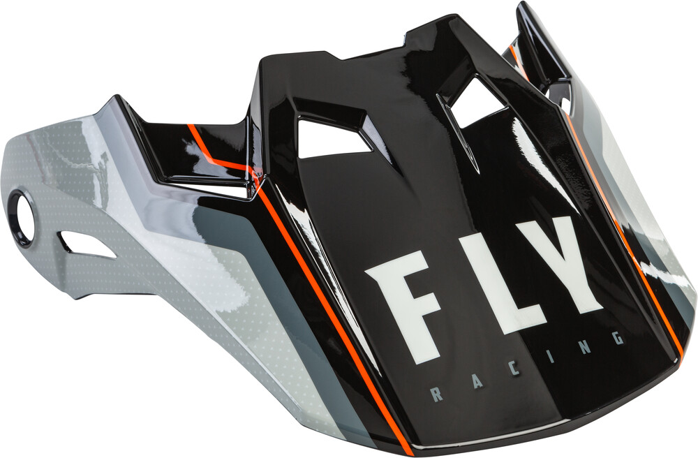 FORMULA CARBON AXON HELMET VISOR BLACK/GREY/ORANGE XL-2X