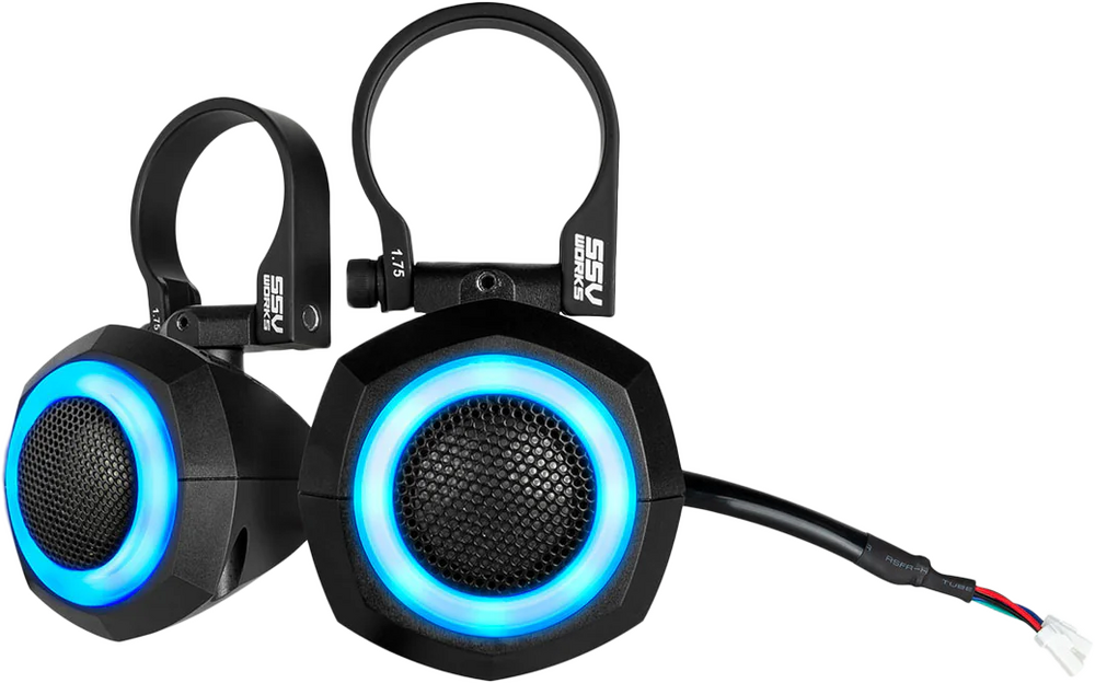 SSV WORKS CAGE MOUNT TWEETERS WITH RGB RING