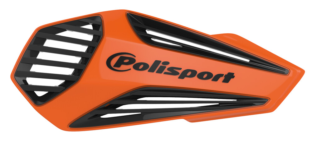 POLISPORT MX AIR HANDGUARDS ORANGE/BLACK