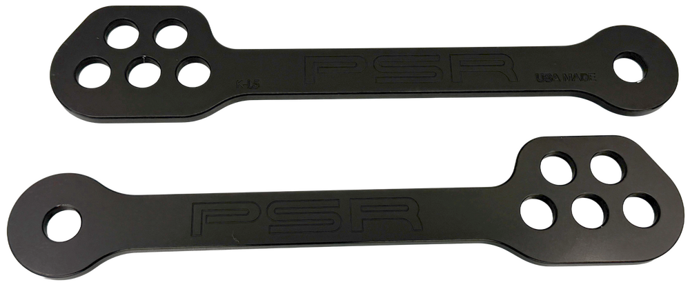 LOWERING LINK STK/1.5"-3.5" DROP BLACK KAW
