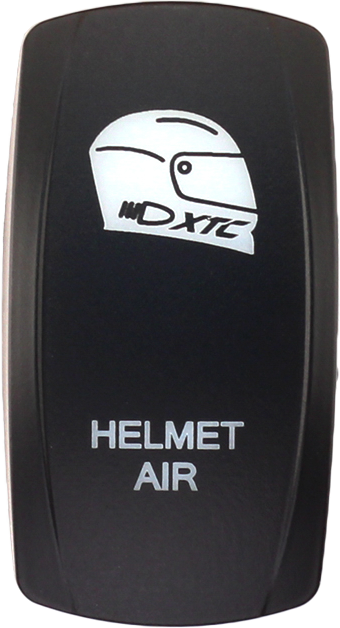 XTC POWER PRODUCTS DASH SWITCH ROCKER FACE HELMET AIR