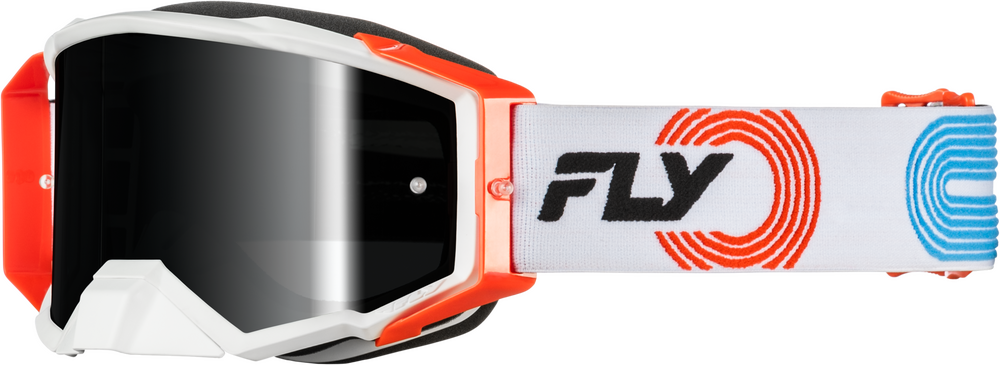 Fly Racing Zone Elite Goggles (2026) — Grey/Red/Blue