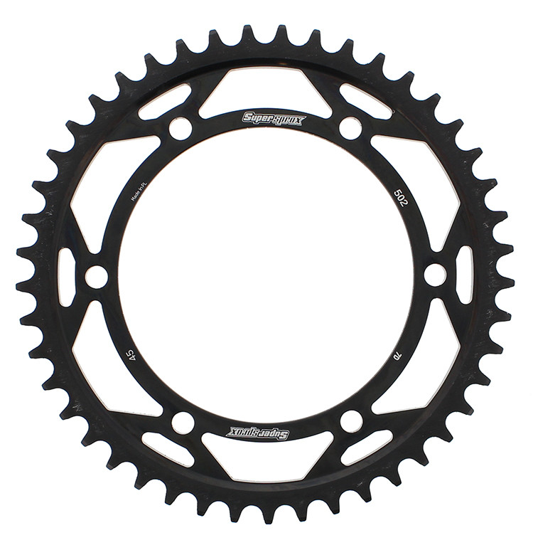 REAR SPROCKET STEEL 45T-530 BLK KAW