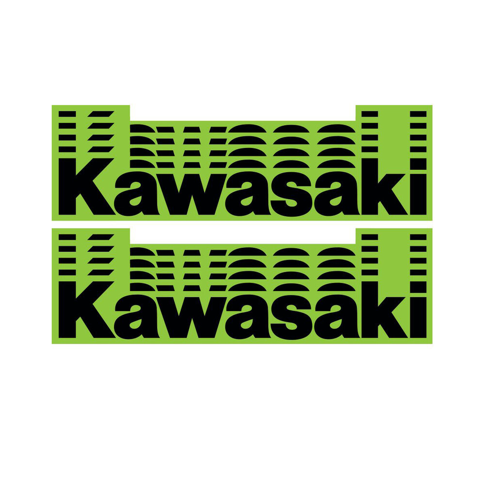 6" KAWASAKI DECAL 10 PK