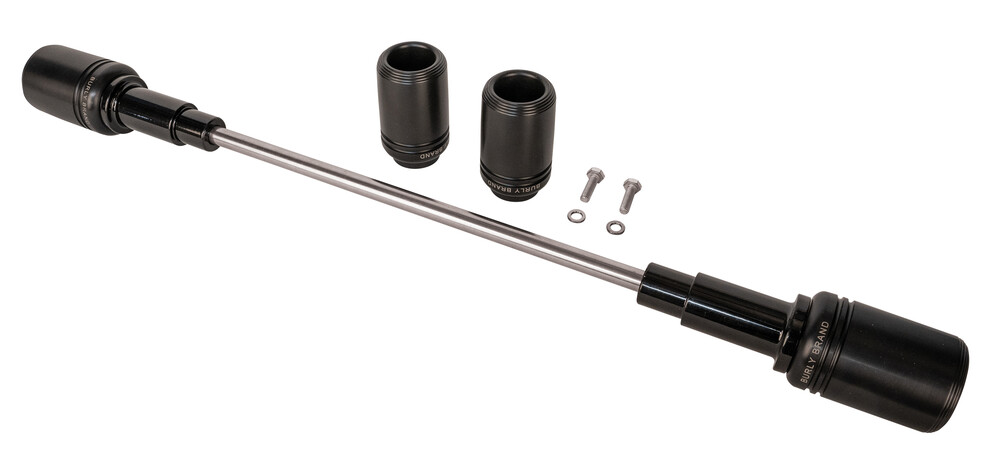 BURLY BRAND CRASH SLIDER KIT BLACK