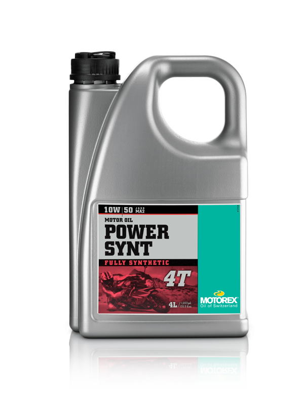 MOTOREX POWER SYNTHETIC 4T 10W50 (4 LITERS)