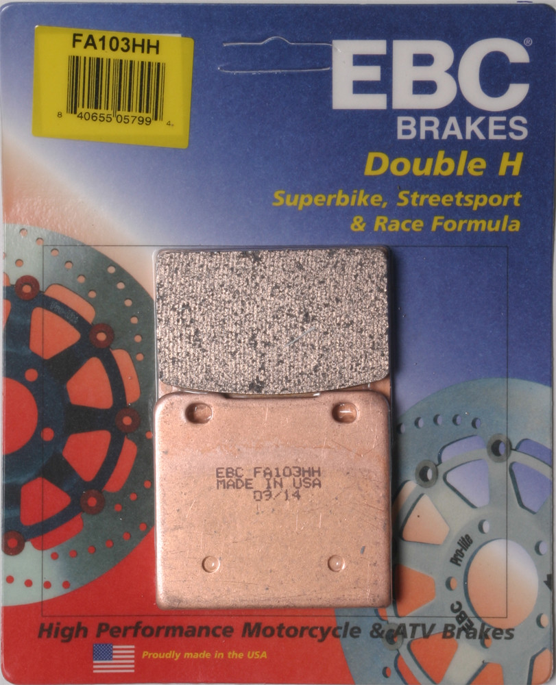 EBC FA103HH Double-H Sintered Front Brake Pads / FA103HH