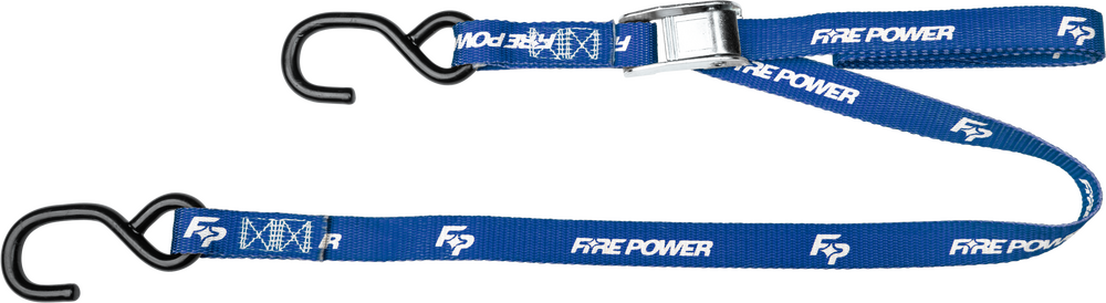 1" TIE-DOWN BLUE 2/PK