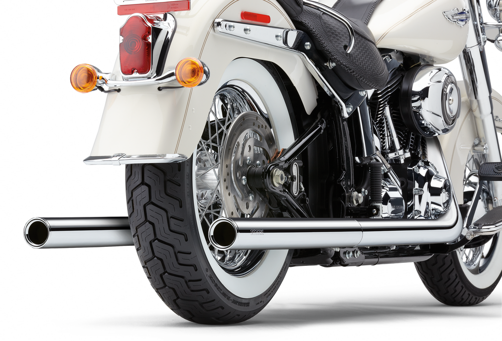 Cobra Bad Hombre True Duals Chrome Softail 07-11