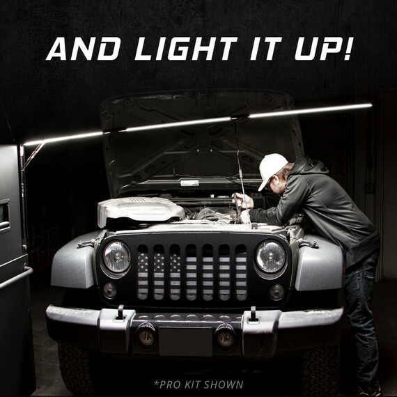 XK GLOW 2FT NITE STIX FOLDABLE OVERHEAD LIGHT SYSTEM