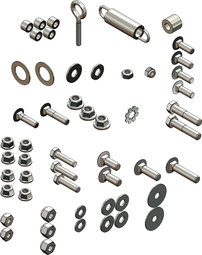 KFI MAN LIFT KIT RPL HARDWARE KIT