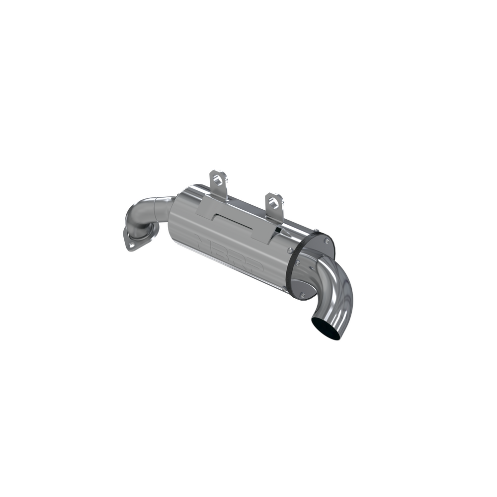 Mbrp Single Slip-On System W/ 5" Performance Muffler Chrome