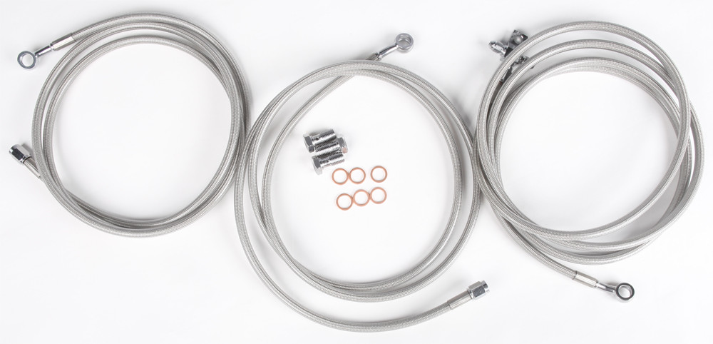 BRAKELINE REAR STD A/C WILDCAT
