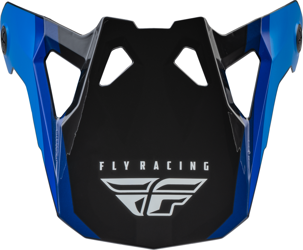 FORMULA CP RUSH HELMET VISOR BLACK/BLUE/WHITE YM-SM