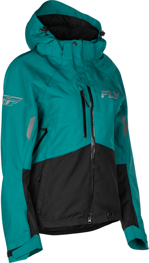 Fly Racing Women’s Carbon Snow Jacket – Waterproof Shell Snowmobile ...
