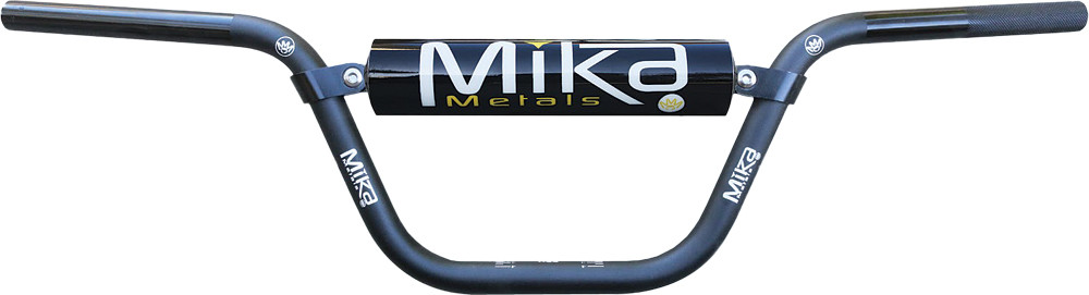 MIKA METALS HANDLEBAR PRO SERIES 7/8" PIT BIKE HIGH BEND BLK