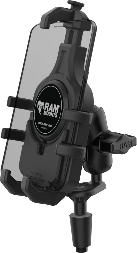 RAM QUICK-GRIP PRO FORK STEM PHONE MOUNT