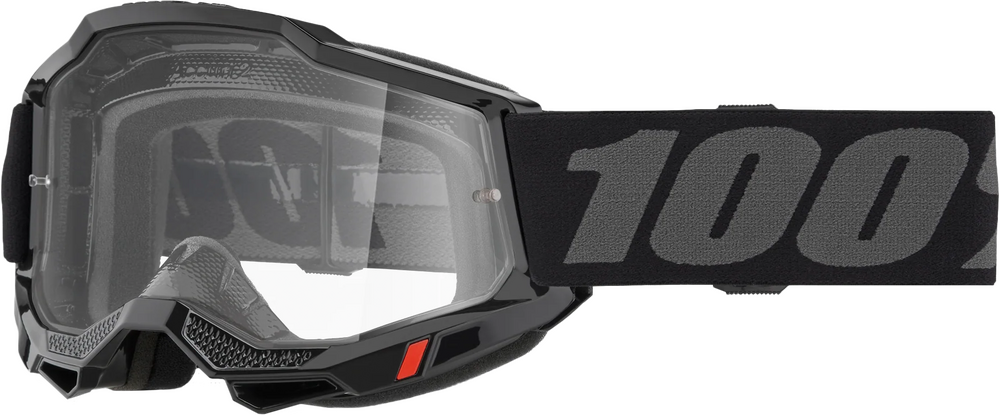 ACCURI 2 JUNIOR GOGGLE BLACK CLEAR LENS