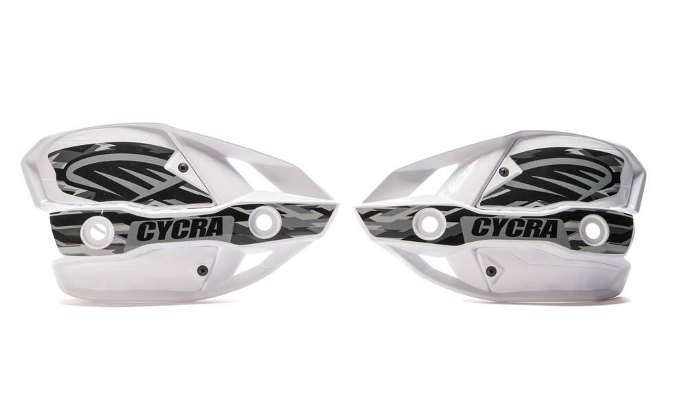 Cycra Ultra Handshields W/Covers White