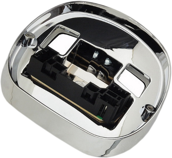Harddrive Squareback Tail Light Base Chrome