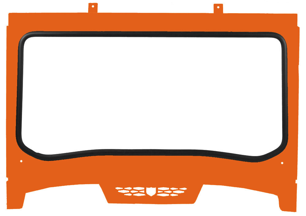 FRONT WINDSHIELD ORANGE MADNESS
