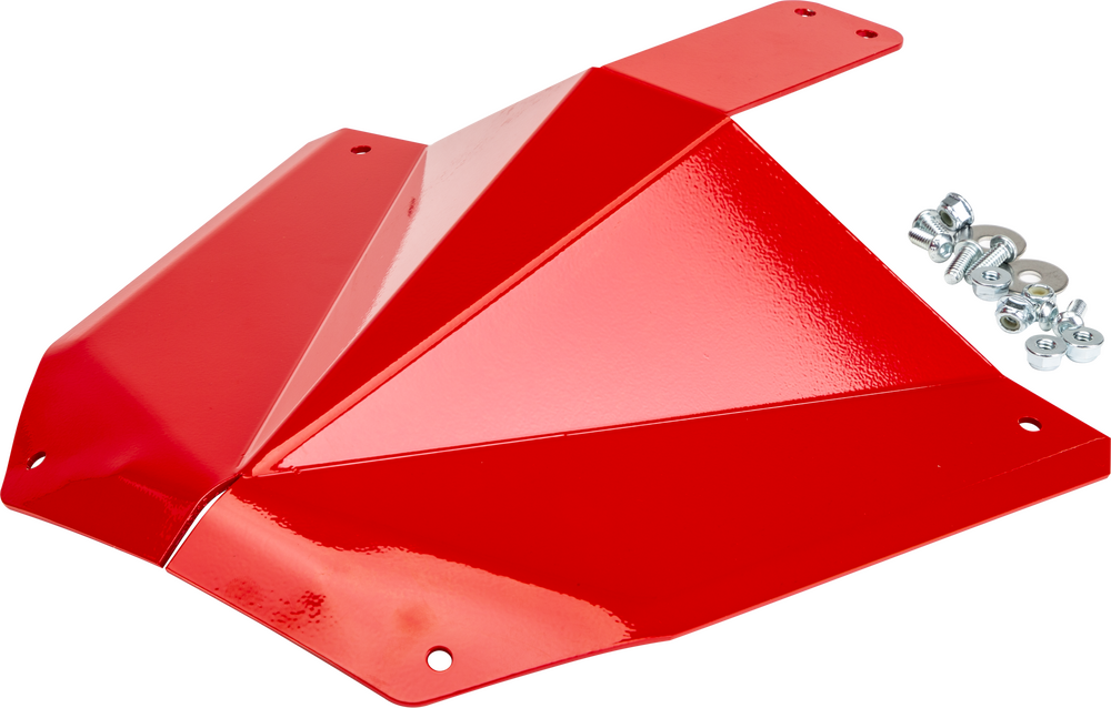 Straightline Skid Plate Red For Gen5 Front Bumper S/M