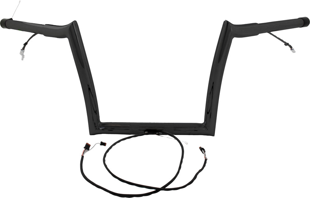 Baggernation 12" Oem Monkey Bar Pre Wired Satin Black `15-23 Fltr