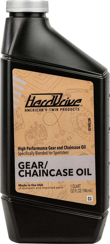 Harddrive Gear/Chain Case Oil 1 Qt (12/Case Sold Ea)