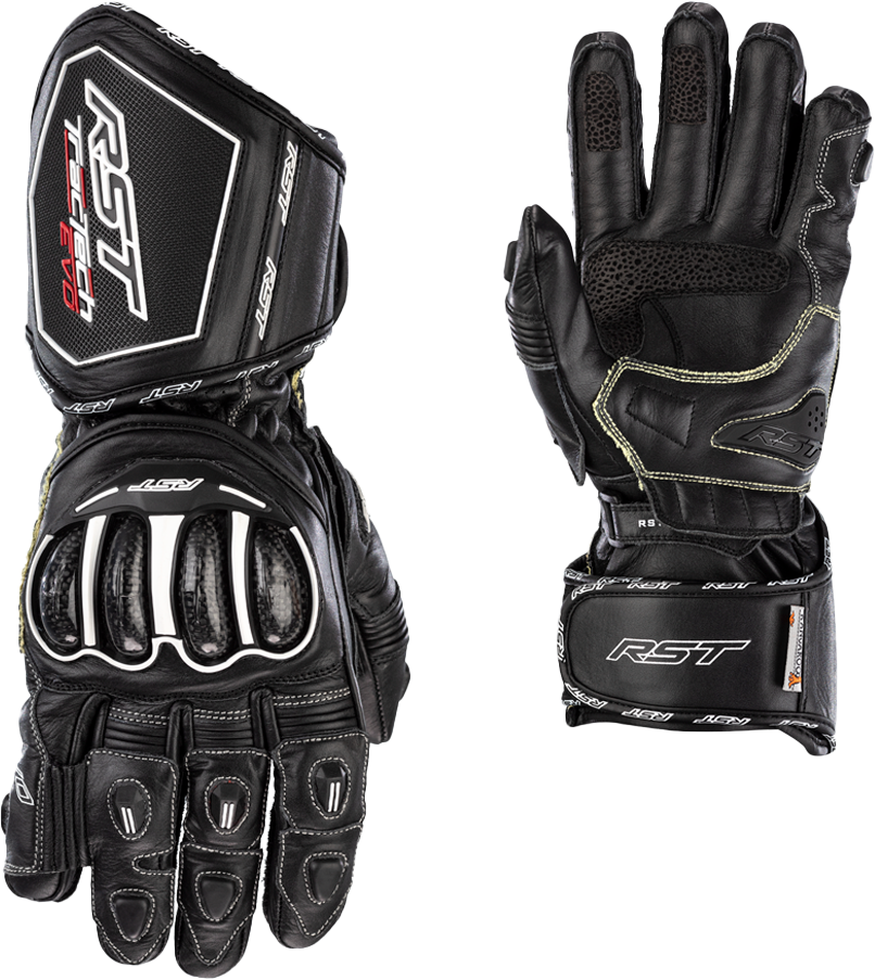 RST TRACTECH EVO 4 CE GLOVE BLACK/BLACK/BLACK XL