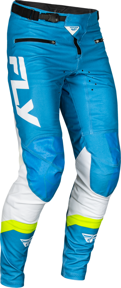Fly Racing Rayce Bicycle Pants — Blue/White/Lime Green