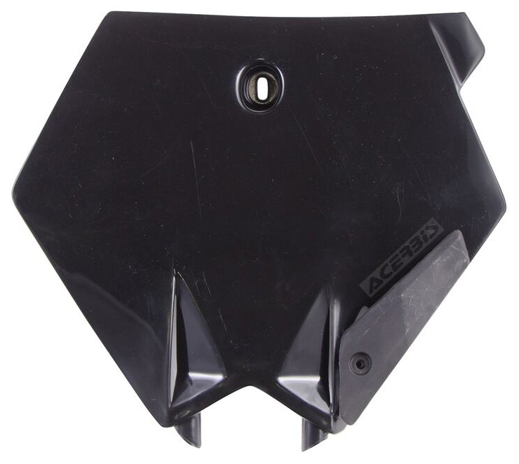 ACERBIS FRONT NUMBER PLATE BLACK
