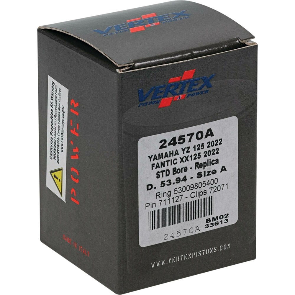 VERTEX PISTON KIT CAST 53.94/STD YAM