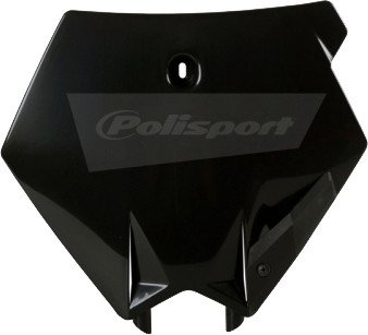 NUMBER PLATE BLACK