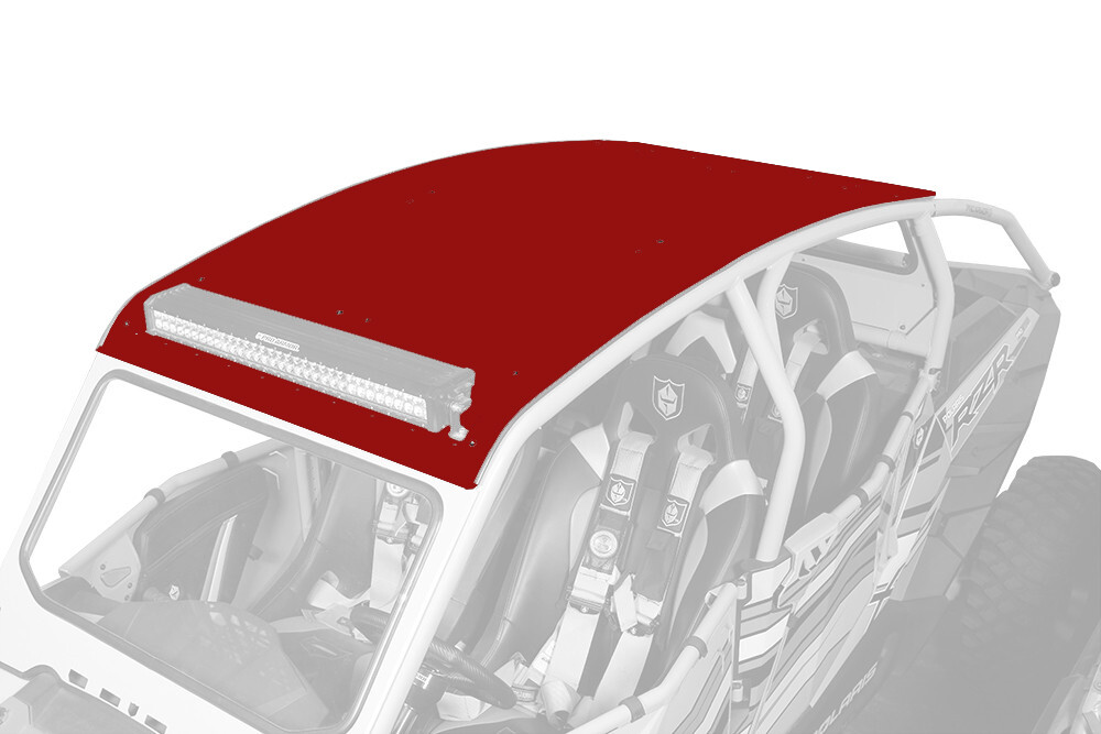 ASYLUM ROOF W/LIGHT BAR POCKET PERFORMANCE RED