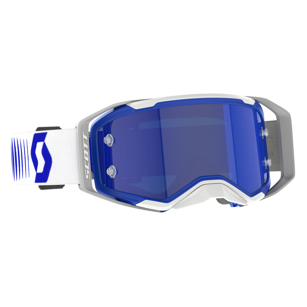 Scott Prospect 2.0 AMP Goggle — Chrome Doppler White/Blue