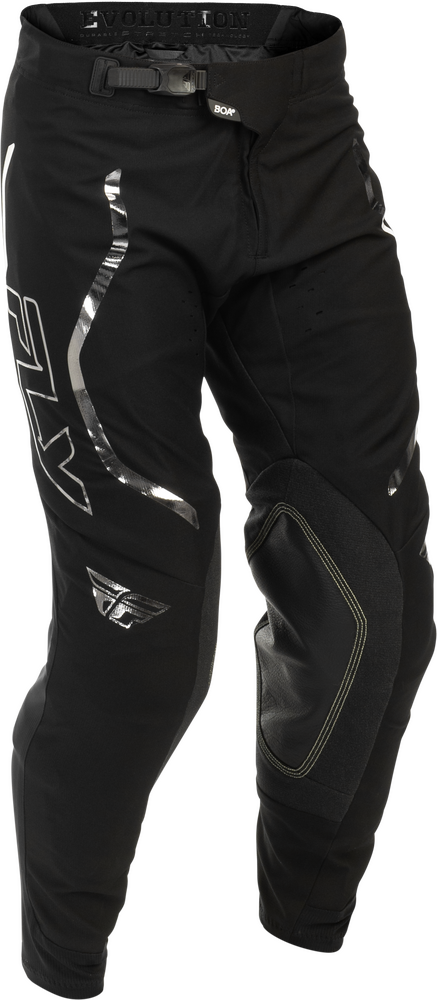 Fly Racing 2026 Evolution DST SE Spark Pants — Black/Silver
