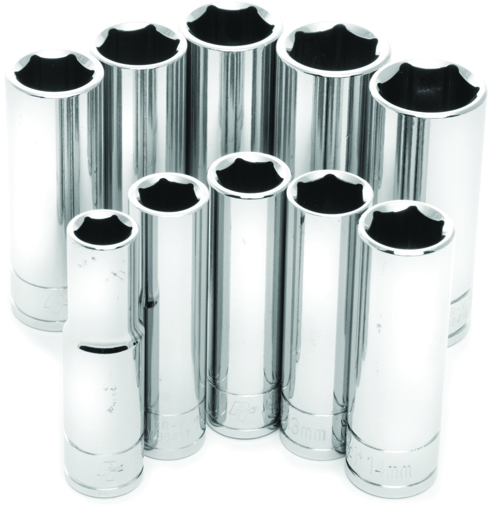 10 PC 3/8" MET SOCKET SET DEEP