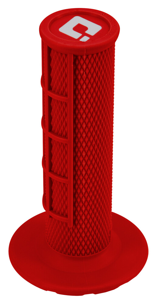 ODI MINI MX HALF WAFFLE GRIPS RED