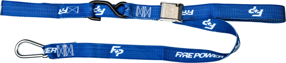 Fire Power 1.5" Tie-Down Soft-Tie Blue 2/Pk