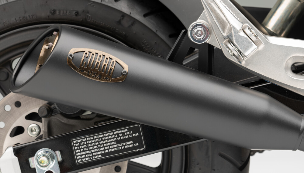 Bronze Tip Slip-On Muffler