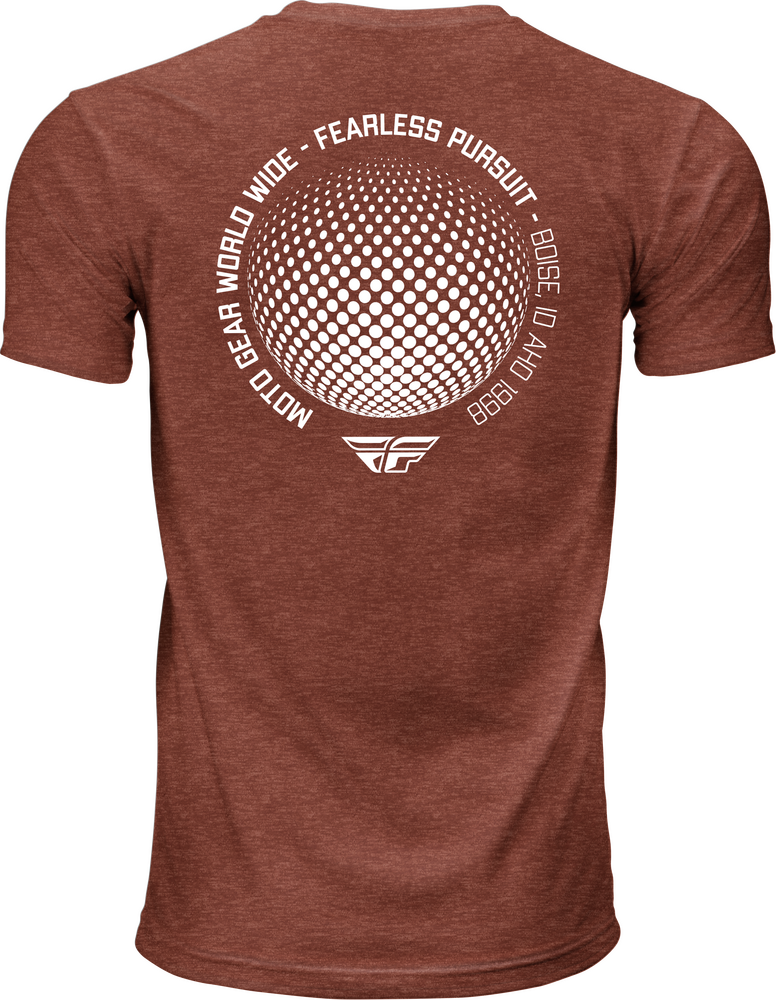 FLY RACING FLY WORLDWIDE TEE RED LG