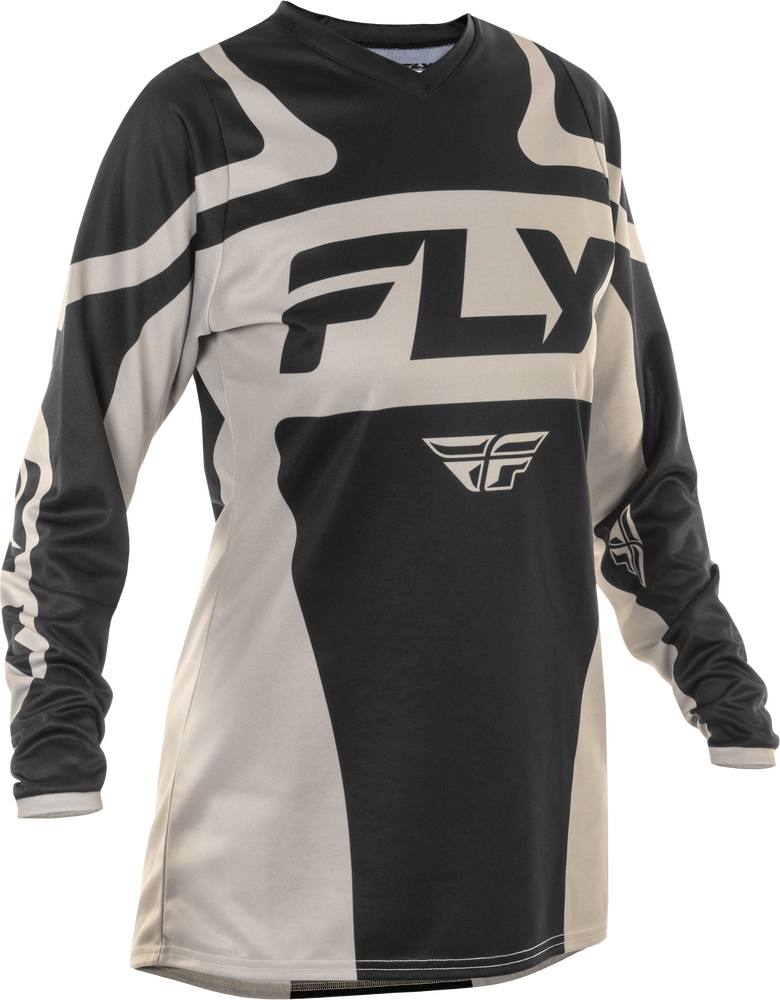 Fly Racing Women's F-16 Jersey — Black/White
