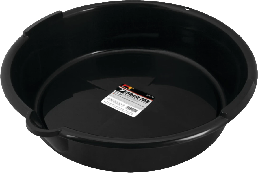 Performance Tool 7 Qt. Plastic Drain Pan